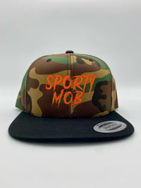 Image 1 of Forest camo Sporty Mob hat 