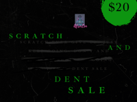 SCRATCH AND DENT SALE