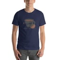 Retro Coffee E=mc2   Unisex t-shirt