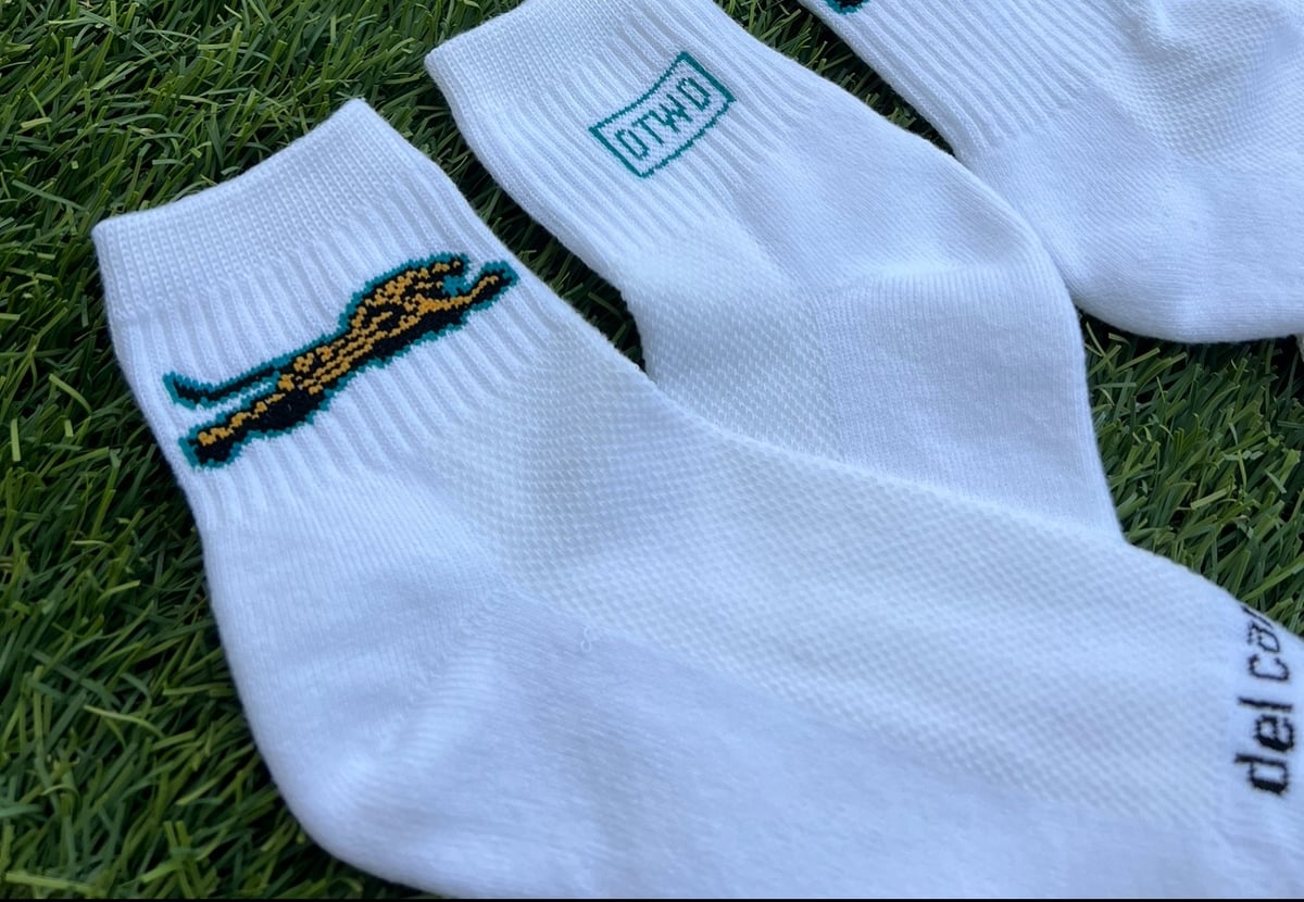 Image of DTWD + Del Campo Socks - White