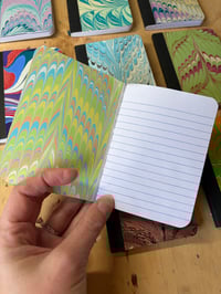 Image 4 of Marbled Mini Composition Notebook