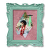 Elvis is an Alien (Aloha From Hawaii) // Photo Collage Retro Art Print 