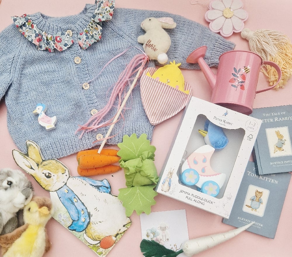 Image of Spring Chick in a Sweet Heart Pocket.