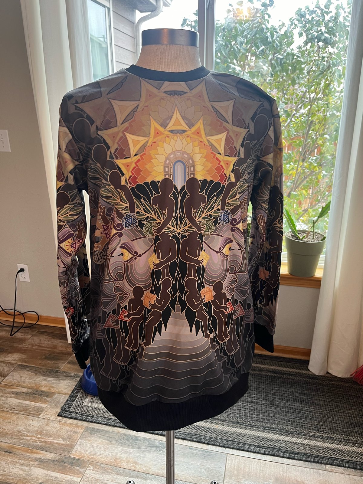 Image of "Janus's Gateway" Crew Neck Sweatshirts