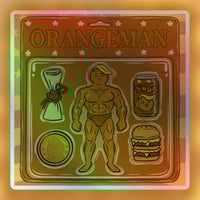 Image 1 of Orangeman - Holographic sticker