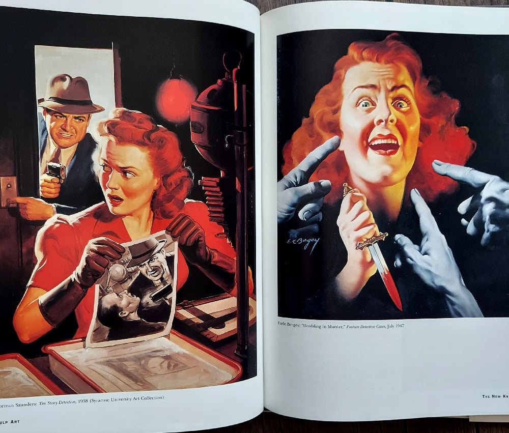 Pulp Art: Original Cover Paintings for the Great American Pulp Magazines, by Robert Lesser