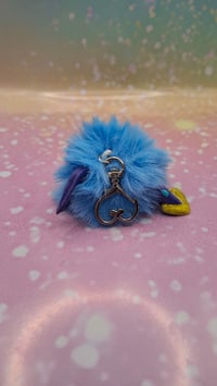 Image 2 of  Blue Fluffennutter keychain 