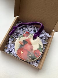 Image 2 of Cardinal ceramic decoration 