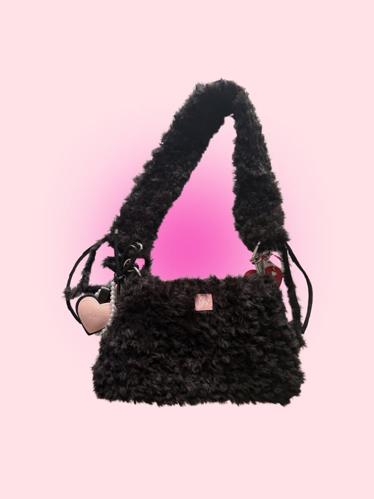 Image of SAC EN CROCHET BLACK