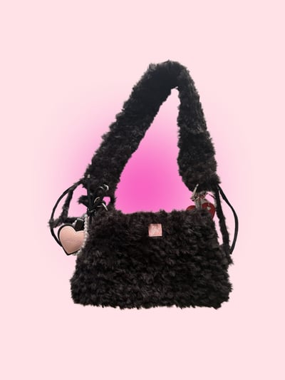 Image of SAC EN CROCHET BLACK