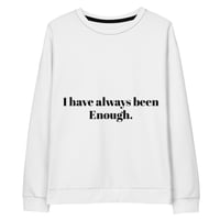 Image 1 of Im enough Unisex cotton sweatshirt