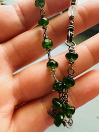 Image 5 of chrome diopside bracelet