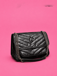 Black Y bag