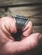 Image of Royston Rectangle Shield Ring