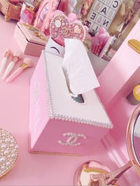 Image 2 of Ch Pink Tissue Box 