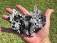 Image 19 of Specularite Quartz Points Cluster #1788