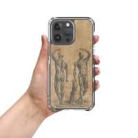 Image 1 of Antique Anatomical Illustration Human Muscular System Clear Case for iPhone®