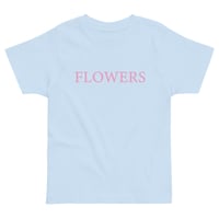 Image 1 of Toddler FLOWERS Tshirt