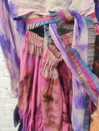 Image 10 of Wanderlust maxi skirt / bandeau Dress Pink sunset