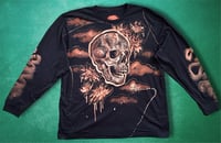 Image 1 of “YES MASTER” BLEACH PAINTED LONG SLEEVE T-SHIRT 2XL