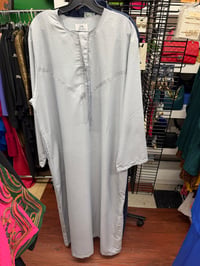 Image 1 of Men’s thobe long sleeve Islamic robe 