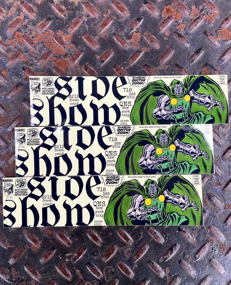 Image of Sideshow - DOOM! Stickers (3 Pack)