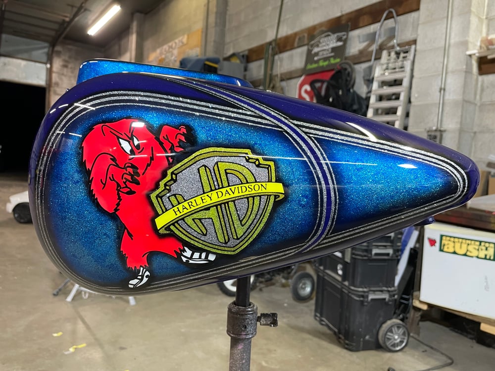 Custom Motorcycle Paint 