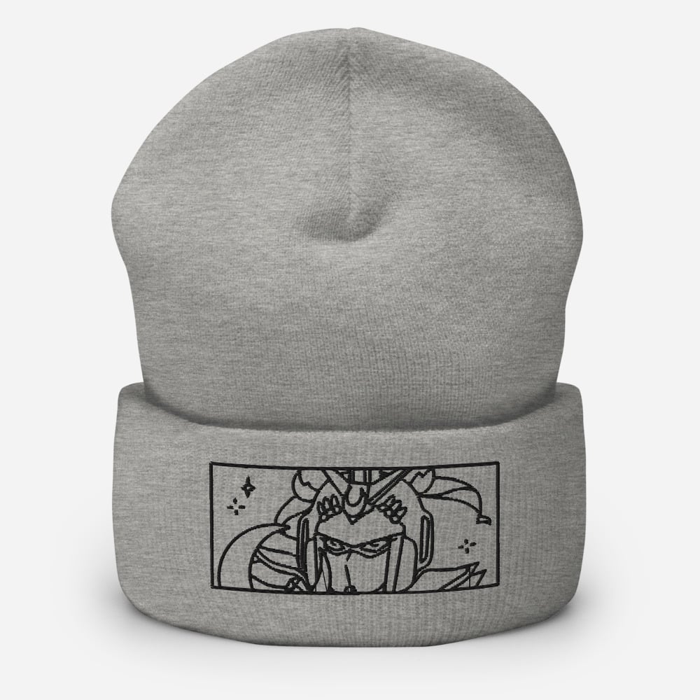 Image of SAILOR GXNDAM Embroidered Cuffed Beanie