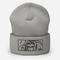 Image 2 of SAILOR GXNDAM Embroidered Cuffed Beanie