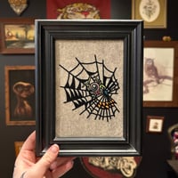 Image 1 of Skull Web embroidery