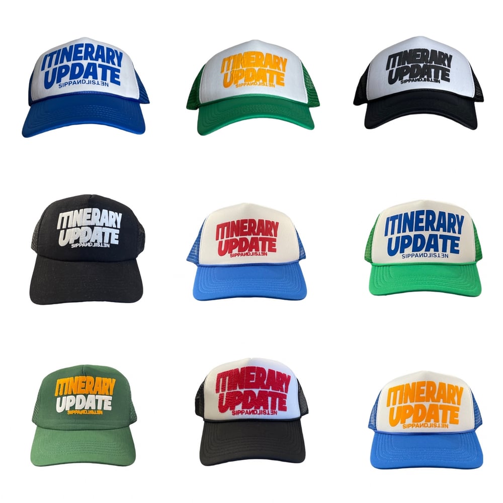Itinerary Update Trucker Hat 2nd Batch