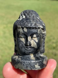 Image 10 of Pyrite In Magnetite Buddha Head #1893