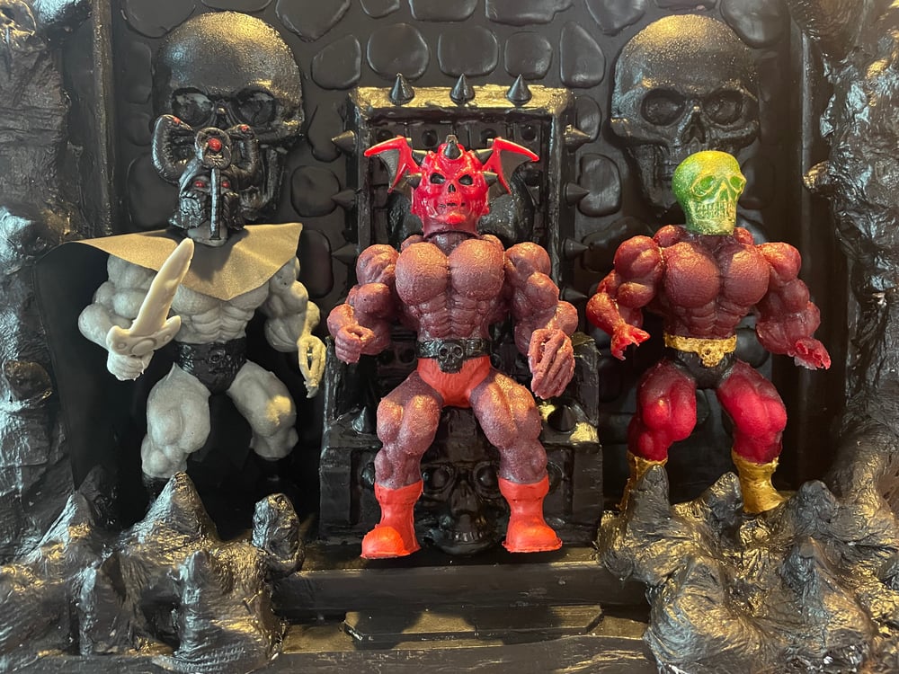 MUSCULOIDS 6” rubber figure