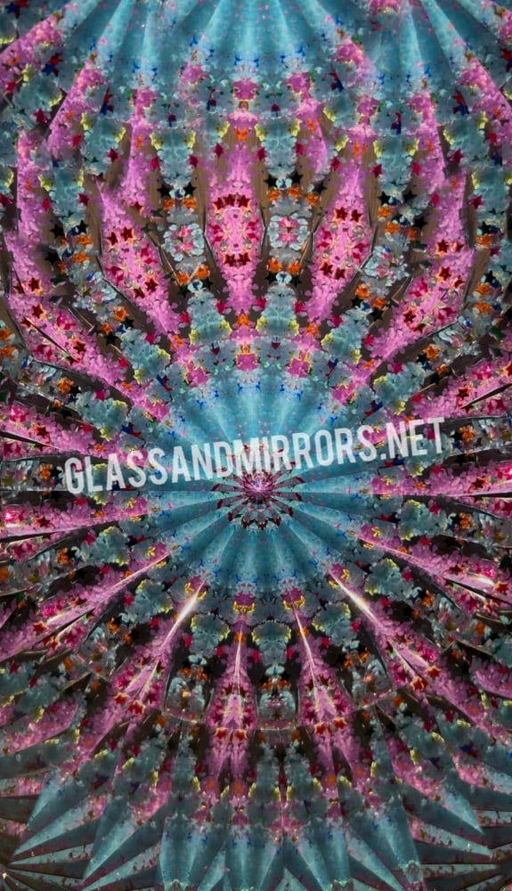 Image of Glow in the Dark Jumbo Wand Aura Kaleidoscope