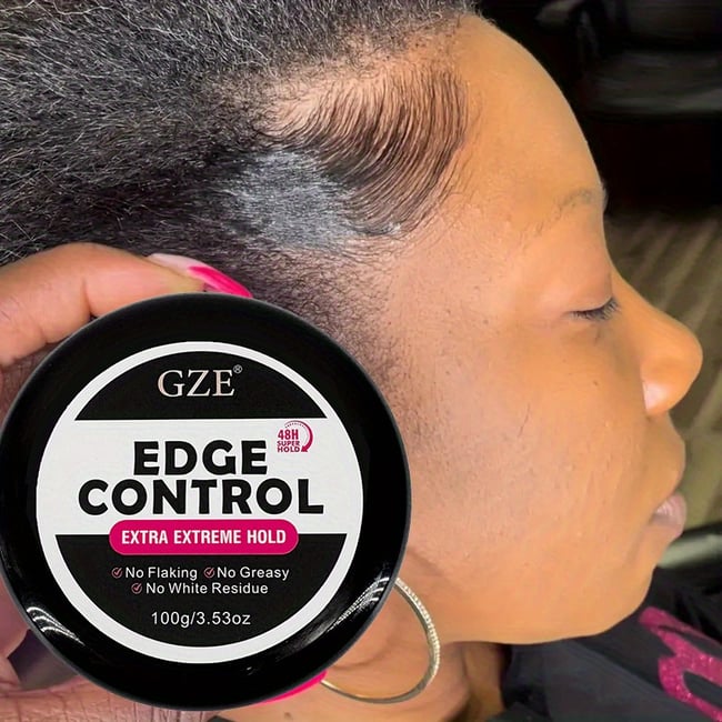GZE Edge Control Frizz Control, Slick Styling, Flyaways, Wigs and Styling Edge Control, Hair Finishi