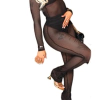 Image 2 of Net See-Through Casual Set (Purchase on CLSY Online Website) party club