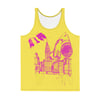 Classic Shark Yellow Unisex Tank Top