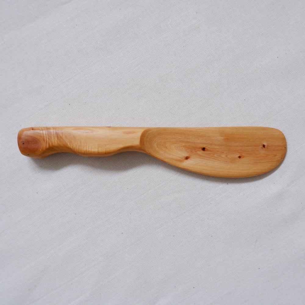 Totora Wooden Cheese Knife`