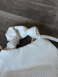 Image 2 of mini ribbed bag