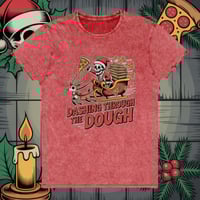 Image 2 of Dashing Through The Dough Vintage Wash Tee