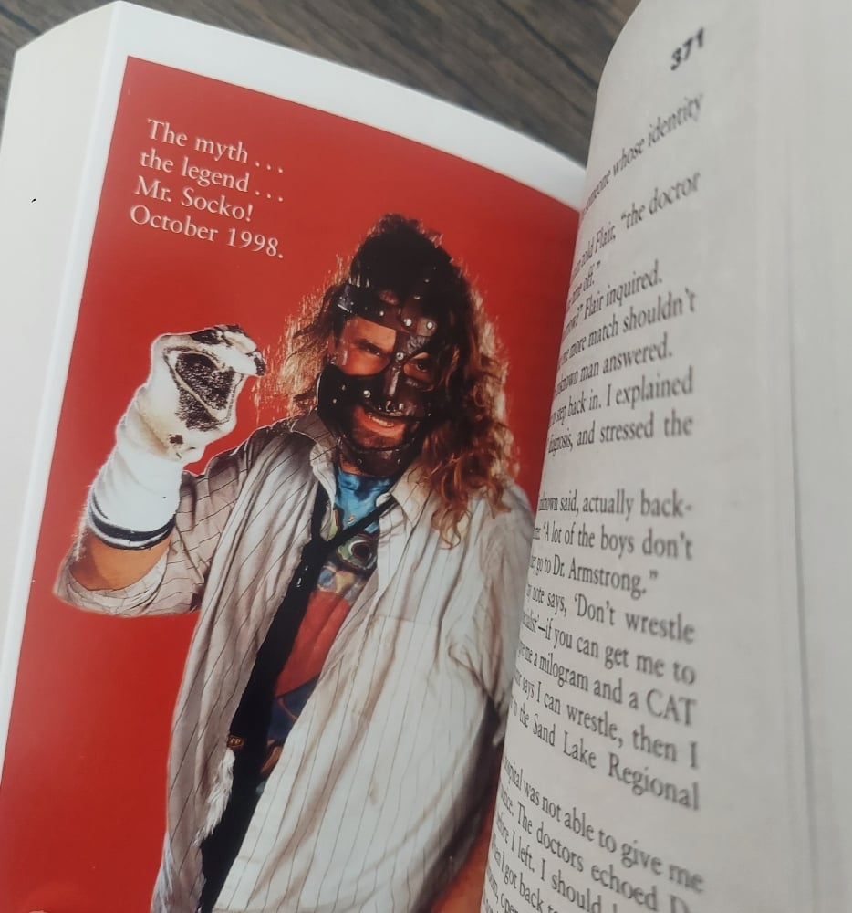 Mankind - Have A Nice Day! A Tale of Blood and Sweatsocks, by Mick Foley - SIGNED