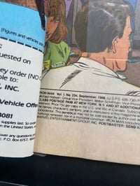 Image 4 of Ironman, framed complete vintage Marvel comic, No 234 September 1988