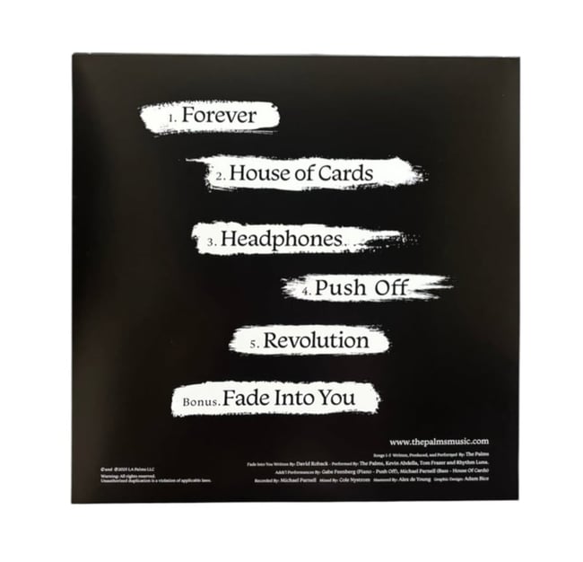 “The Palms”  EP 10 Year Addition Vinyl