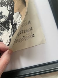 Image 4 of I Dreamed a Dream from Les Miserables, framed 1986 vintage sheet music