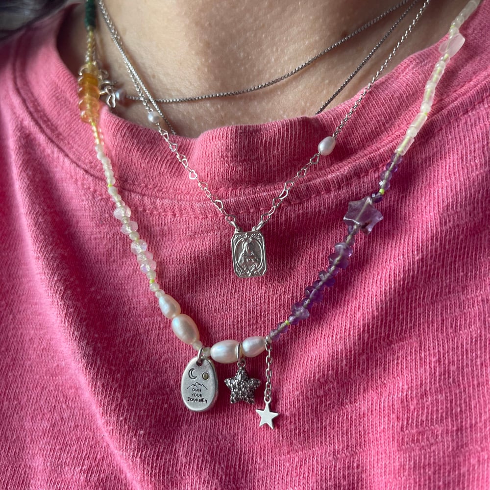 Image of escapulario necklace