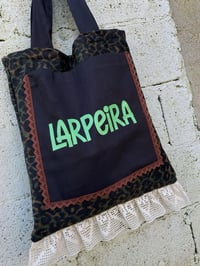 Image 1 of Bolsiña feita a man. LARPEIRA leopardo. Deseño exclusivo!ñ