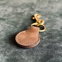 Image 1 of The Round Key Fob - Ebbtide & Grey