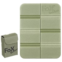 Image 1 of Fox Outdoors Foldable Thermal Seat Pad w/ MOLLE Pouch green