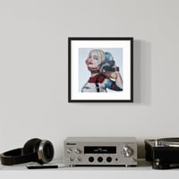 Image 4 of “Fractured” Harley Quinn canvas and paper PRINTS