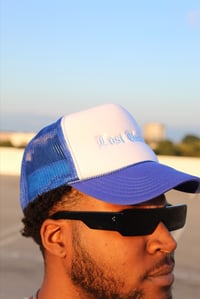 Image 5 of Ocean Blue Trucket Hat 